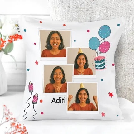 Personalised Birthday Cushion